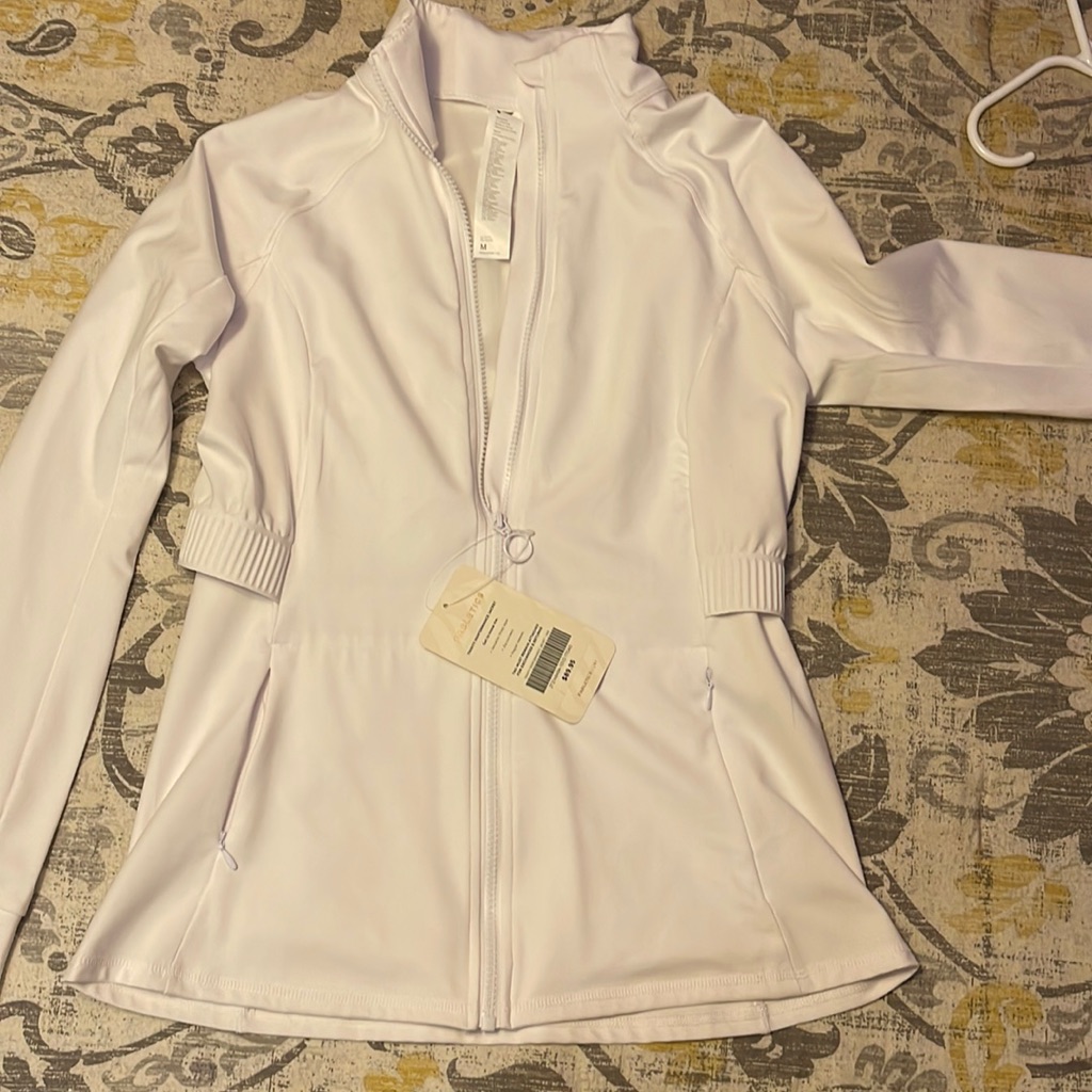 Fabletics White Jacket. Nwt